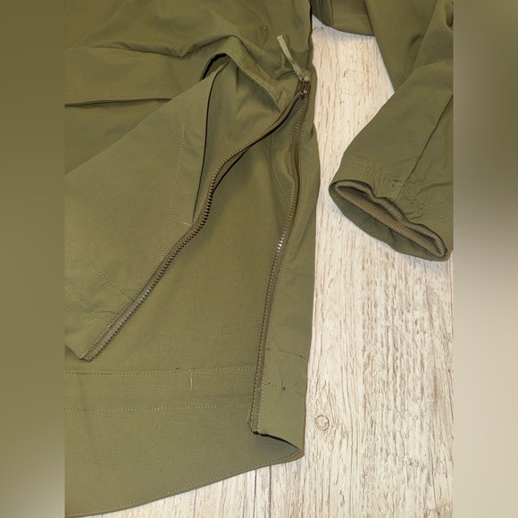 Life Integrity Earth LIV Emma Pullover Half Zip Hoodie Rain Jacket Green L - Picture 5 of 14